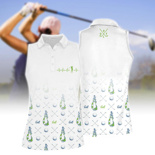 Women's Golf Sleeveless Polo Shirt