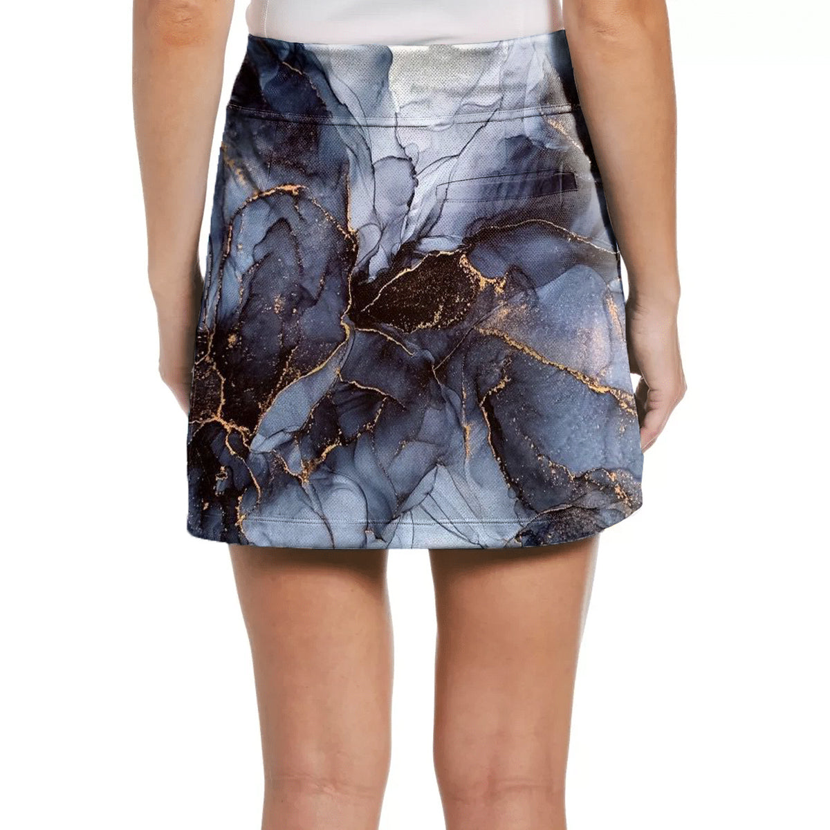 Women's Marble Print Golf Skirt