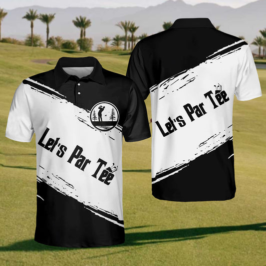 Men's Let's Par Tee Golf Polo Shirt