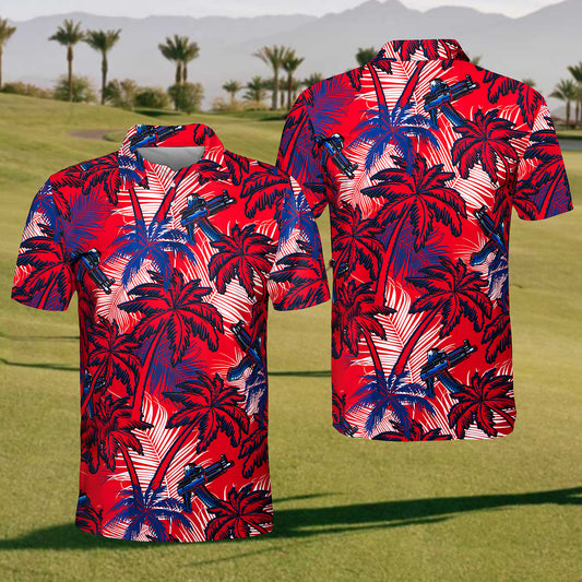 2024 Hawaiian Polo Shirt