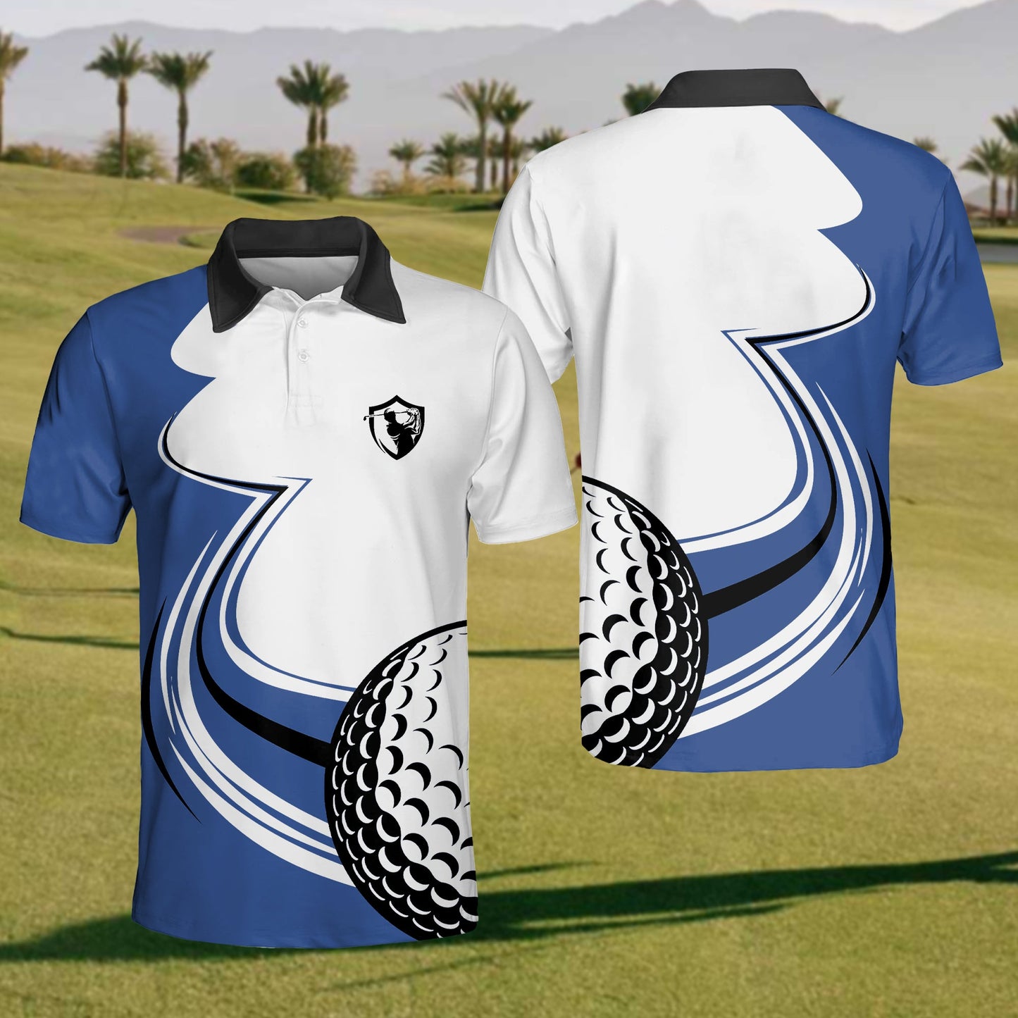 Men’s Golf Ball Polo Shirt