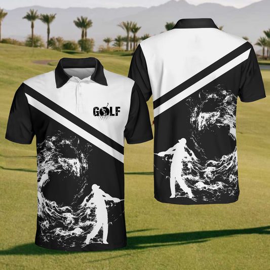 Men'S Golf Short Sleeve Shirt