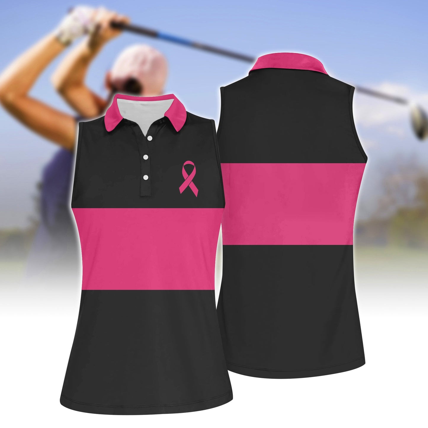 Women's Sleeveless Polo Shirt