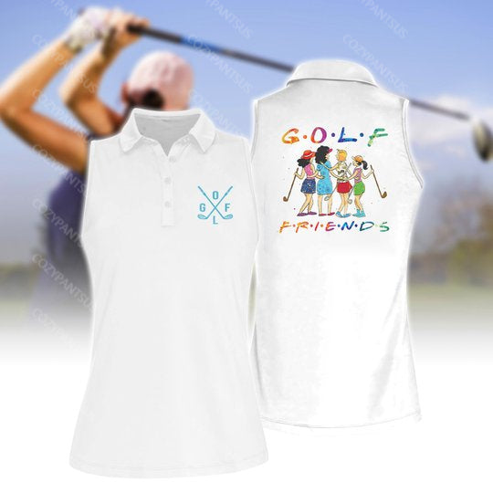 Women's Golf Friend Sleeveless Polo Shirt