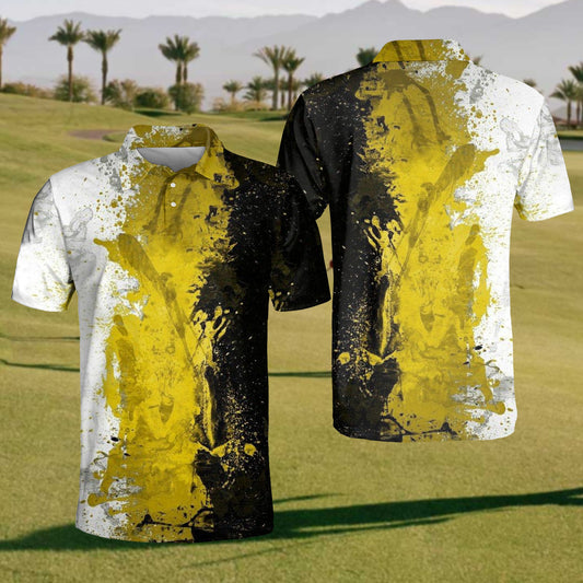 2024 Mens Golf Polo Shirt