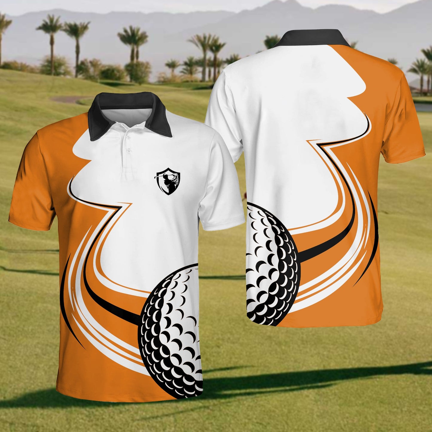 Men’s Golf Ball Polo Shirt