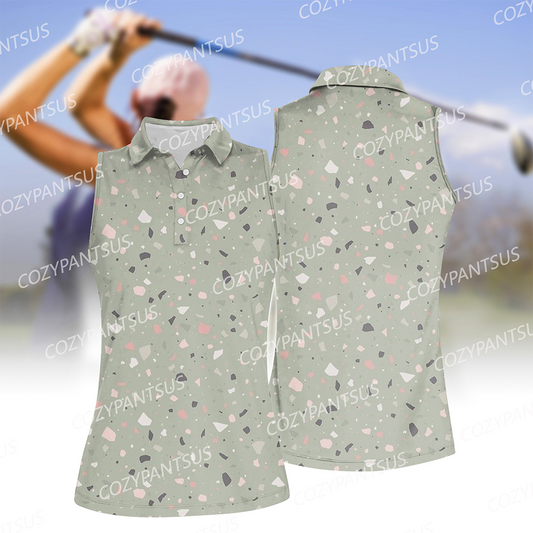 Women's Golf Sleeveless Polo Shirt