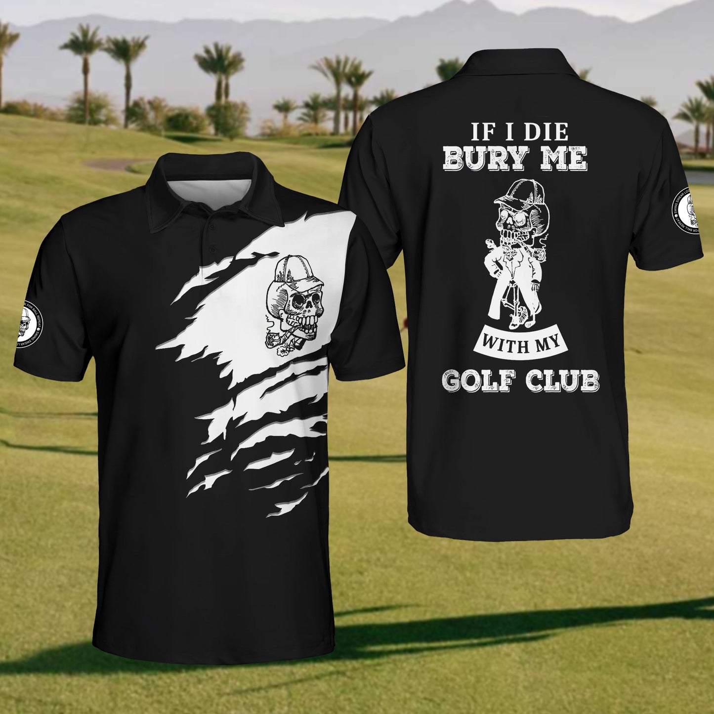 Men'S Golf Polo Shirt