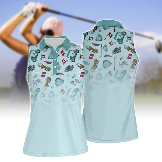 Women's Golf Sleeveless Polo Shirt