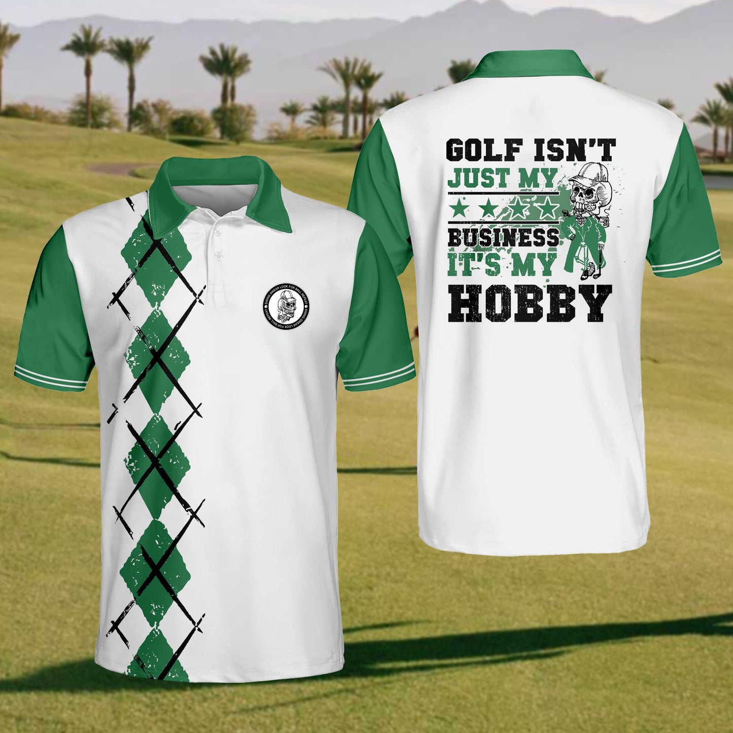 Men'S Golf Polo Shirt