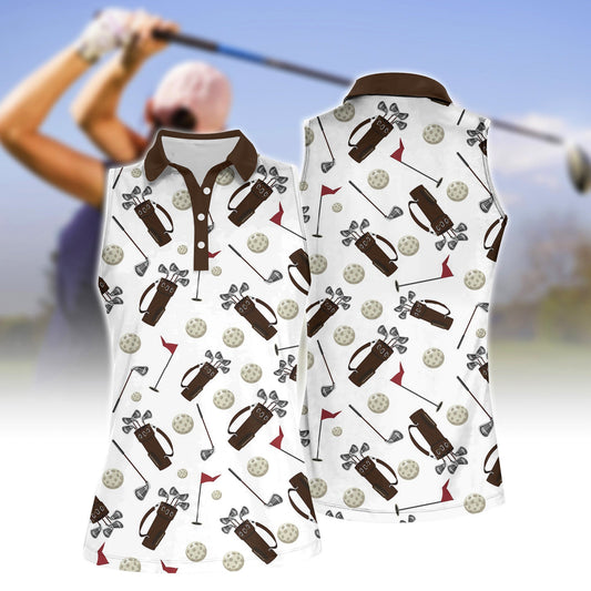 Women's Golf Sleeveless Polo Shirt