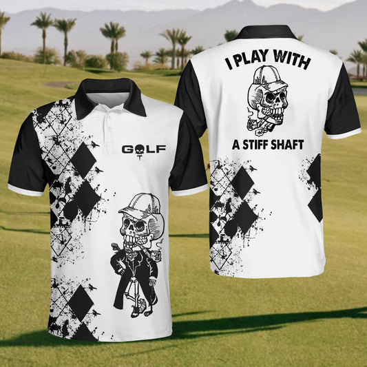 Men's I Play With A Stiff Shaft Polo Shirt