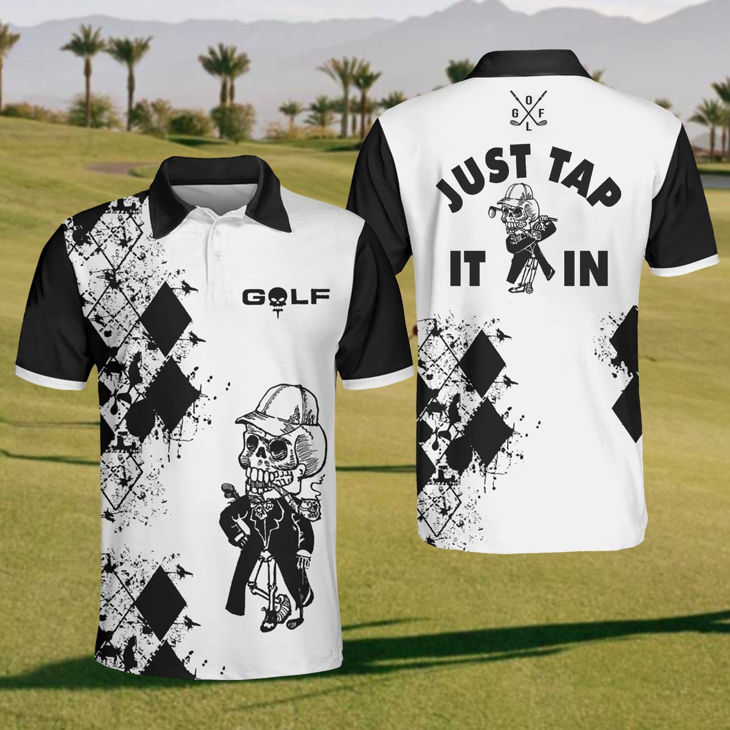 2022 Men's Golf Polo Shirt