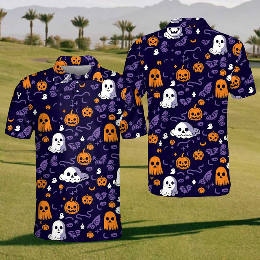 Mens Halloween Polo Shirt