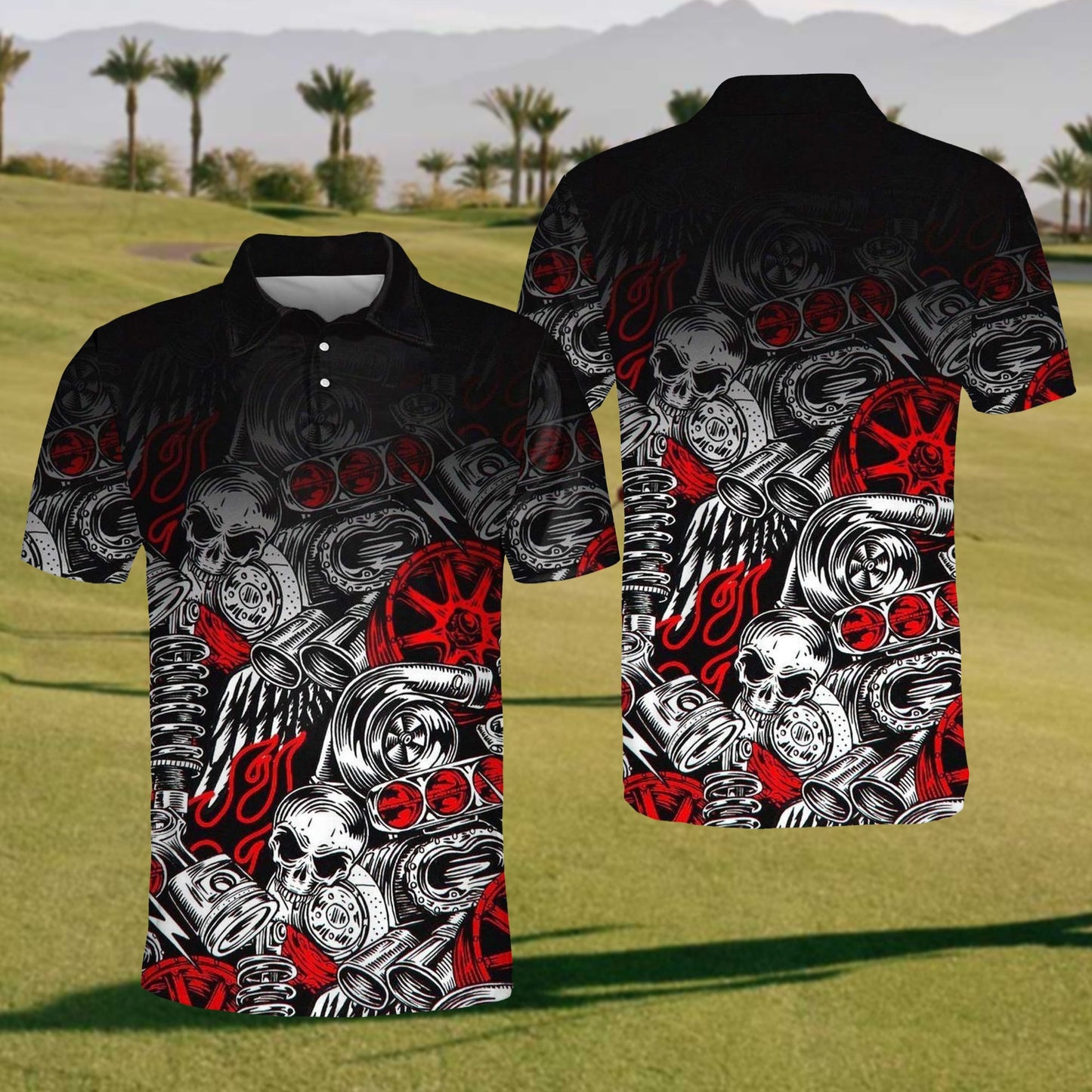 2024 Mens New Golf Polo Shirt