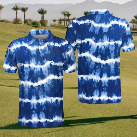 Men's Funny Golf Polo Shirt Short Sleeve Print