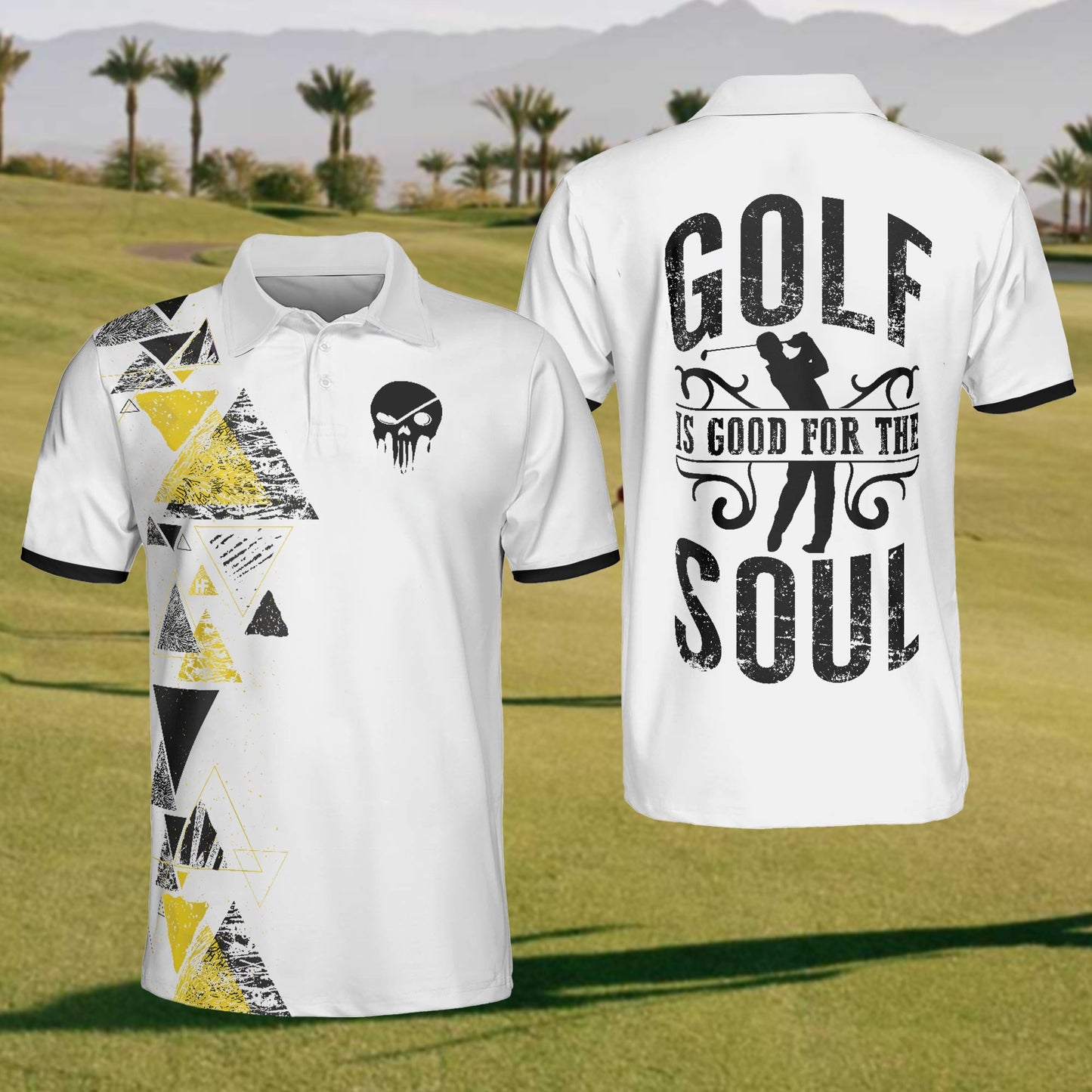 Men's Golf Is Good For The Soul Polo Shirt