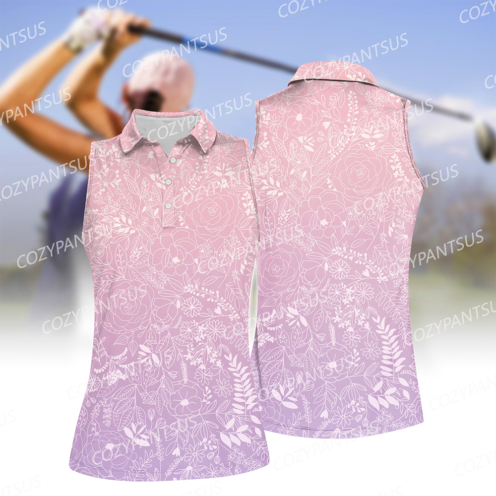 Women's Golf Sleeveless Polo Shirt