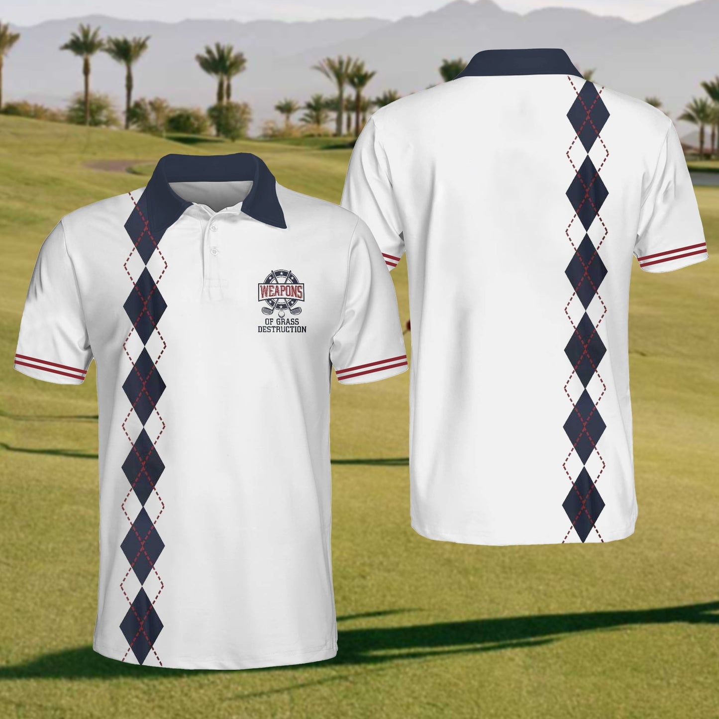 Mens Golf Polo Shirt