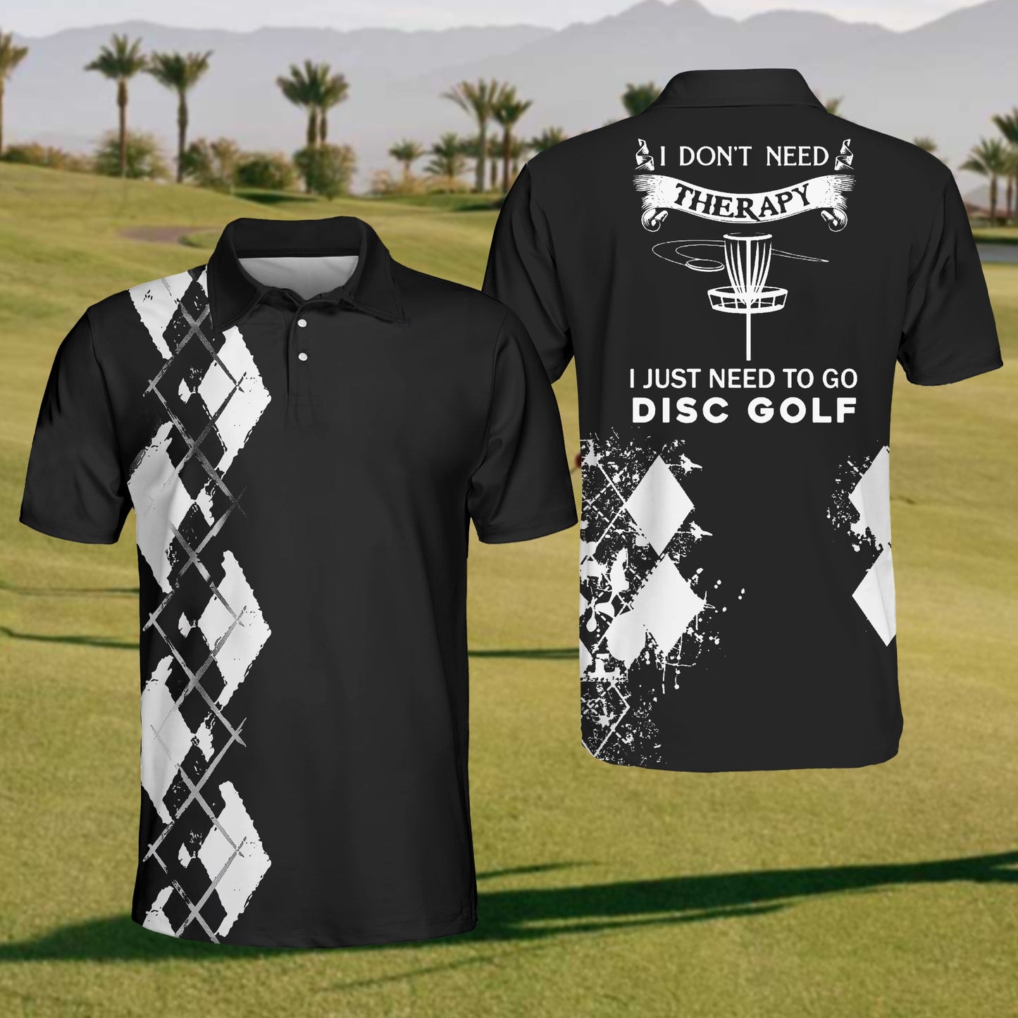 Men's Disc Golf Polo Shirt