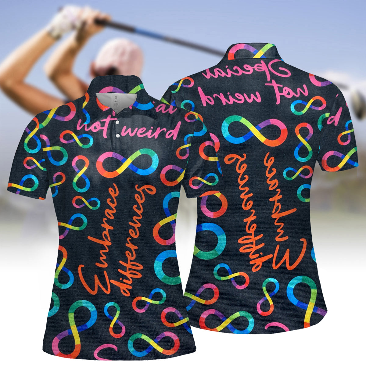 Women's Autism Awareness Polo Shirt