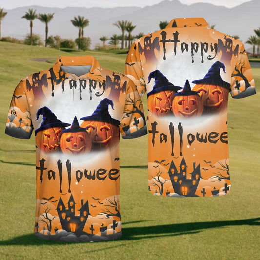 Mens Halloween Polo Shirt