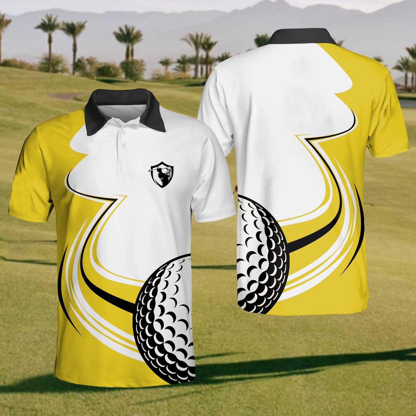 Men’s Golf Ball Polo Shirt