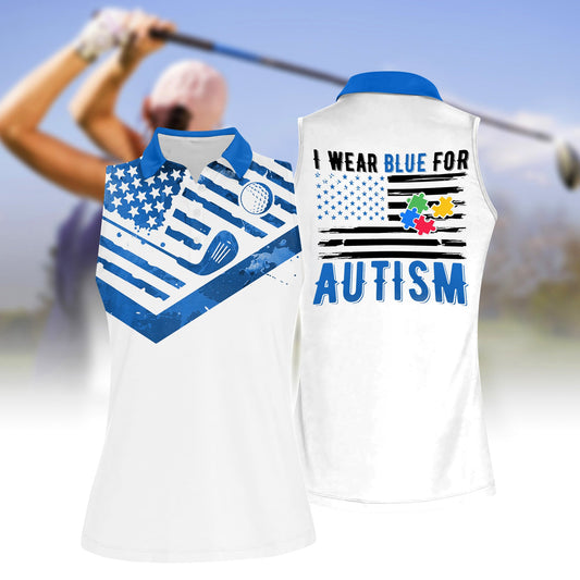 Women Autism Awareness Polo Shirt