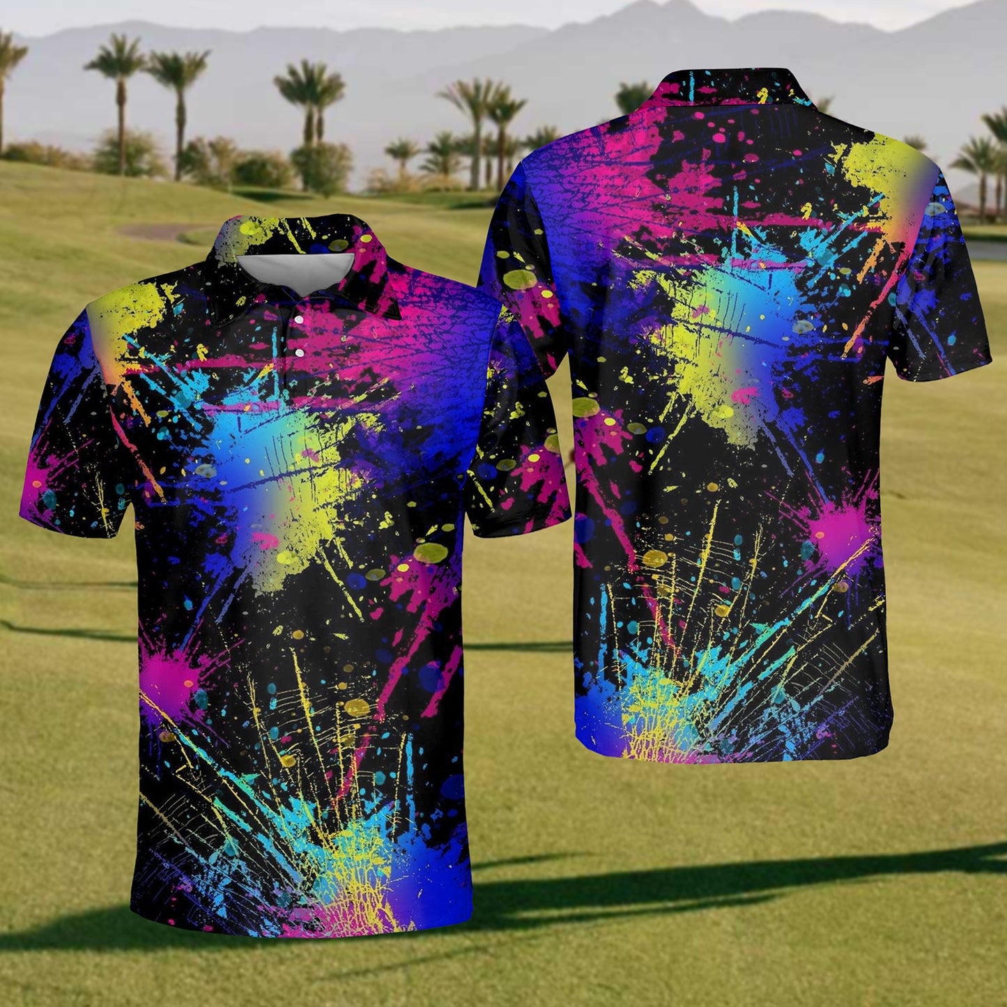 2024 Mens New Golf Polo Shirt