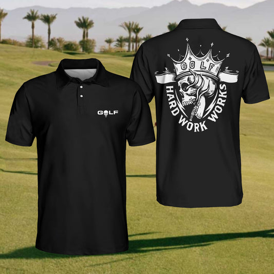 Men's Golf Work Hard Polo Shirt