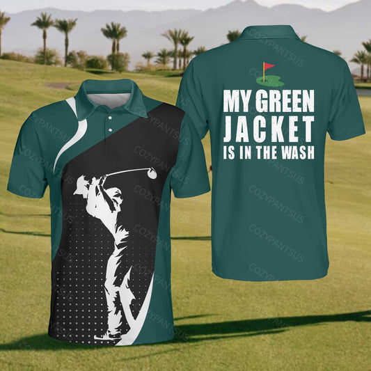 【Crazy Sale Only $26.99 Today】Men's Green GOLF Polo Shirt