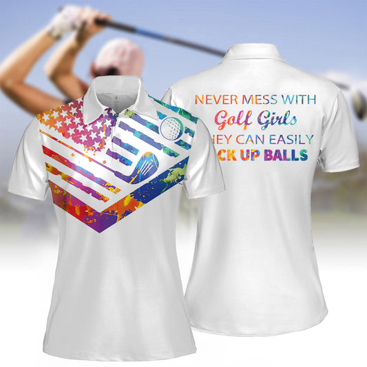 Women's Never Miss Golf Girls Polo Shirt