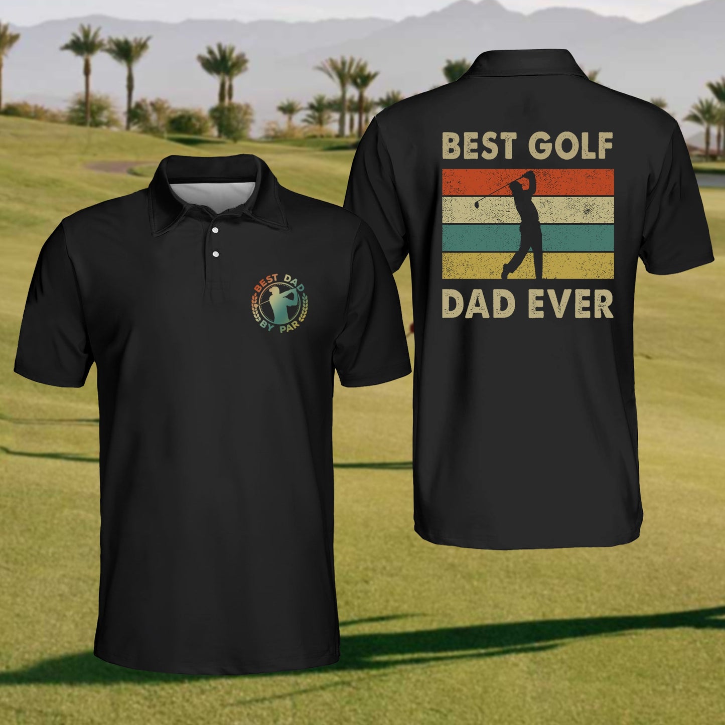 Men's Best Dad Forever Polo Shirt