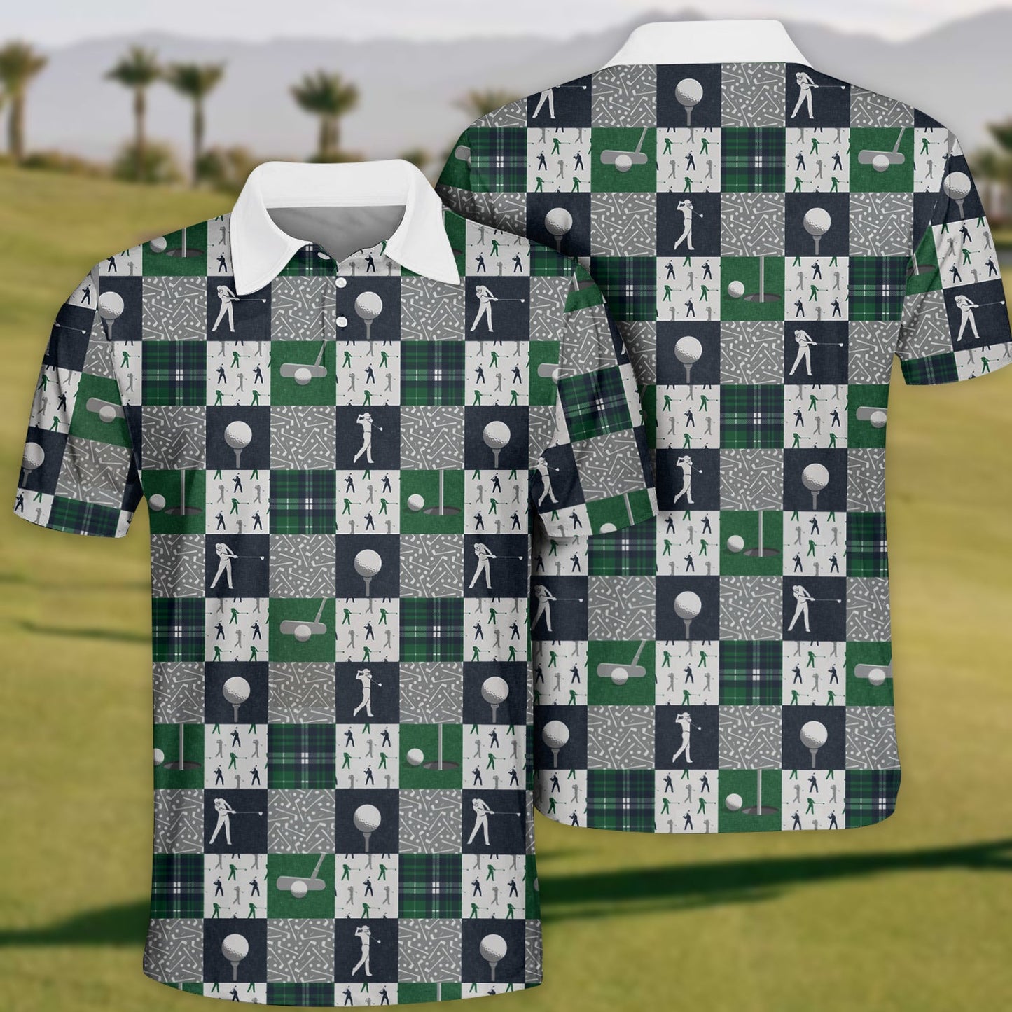 Men's Golf Plain Shirt