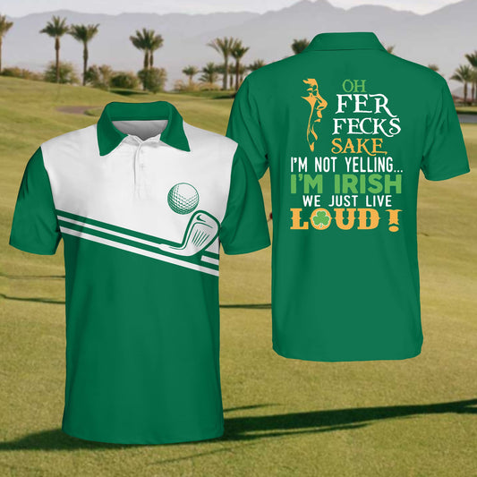 Men's Happy Patricks Day Polo Shirt