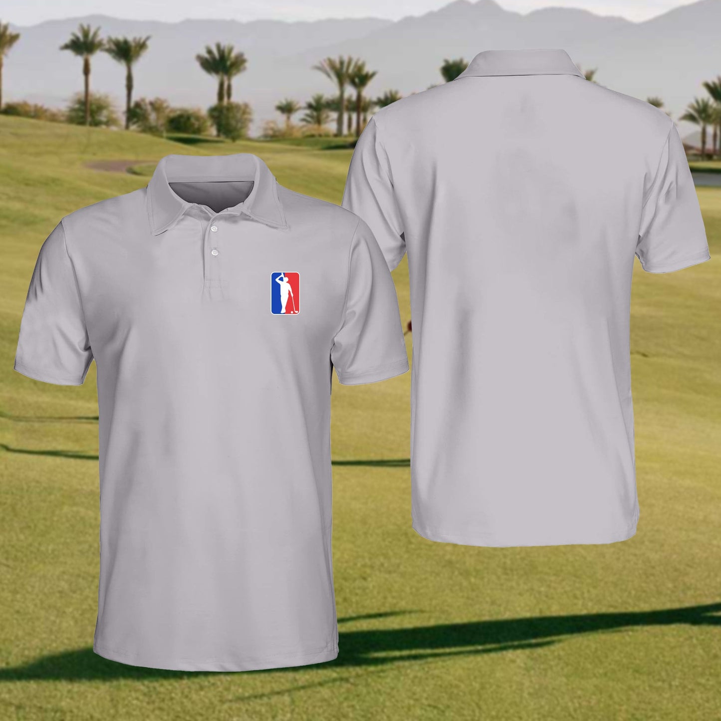 Men's Golf Drinking Polo Shirt