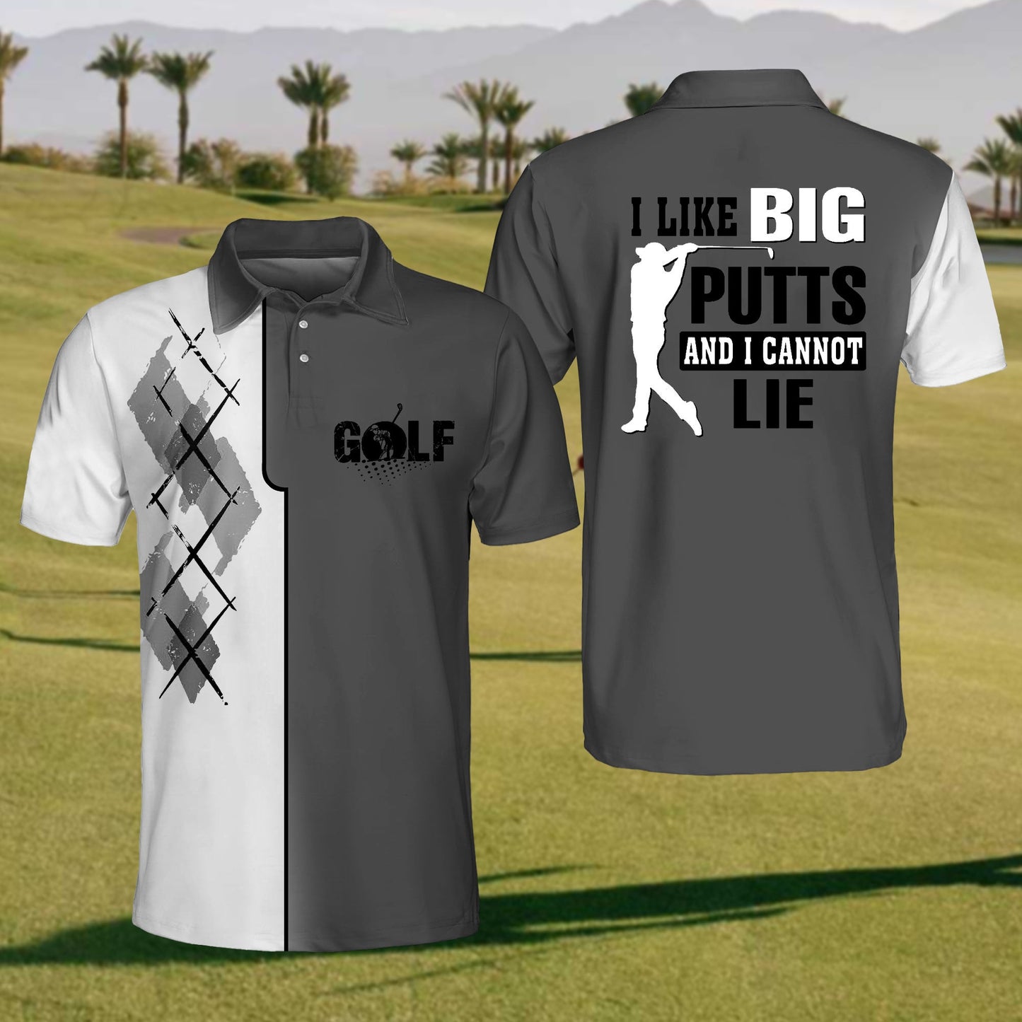 Men'S Golf Polo Shirt