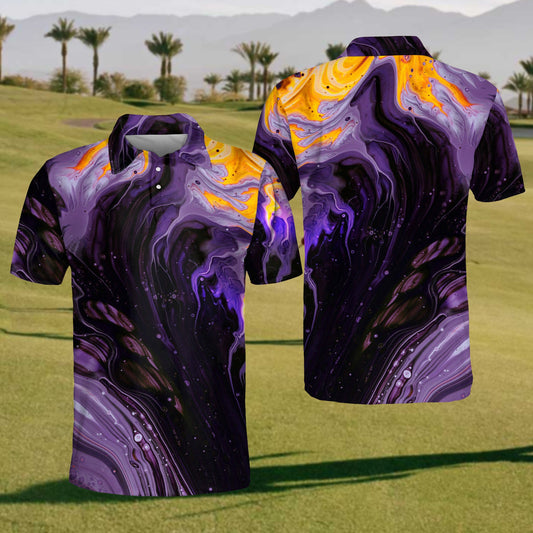 2024 Mens Golf Polo Shirt