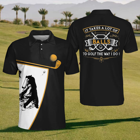 2024 Mens Golf Polo Shirt